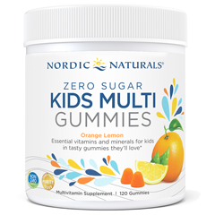 Nordic Naturals Zero Sugar Kids Multi Gummies 120 Gummies