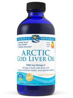 Nordic Naturals Arctic Cod Liver Oil Orange 8 fl oz