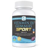 Nordic Naturals Vitamin D3 Gummies Sport 120 Gummies