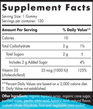 Nordic Naturals Vitamin D3 Gummies Sport 120 Gummies