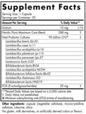 Nordic Flora Probiotic Maximum Care 30 Capsules