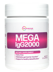 Mega IgG2000 Powder 30 Servings by Microbiome Labs