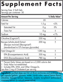 Nordic Naturals Omega Focus 60 Softgels