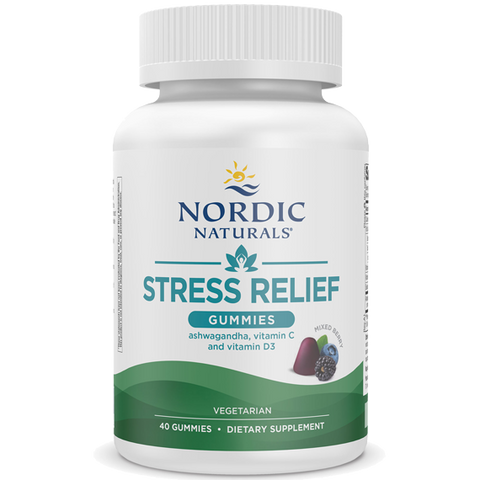 Nordic Naturals Stress Relief Gummies 40 Gummies