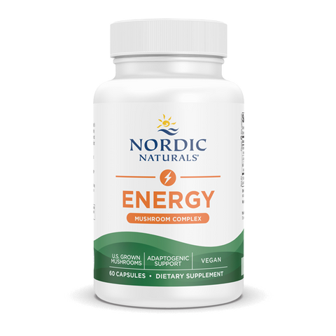 Nordic Naturals Energy Mushroom Complex 60 Capsules