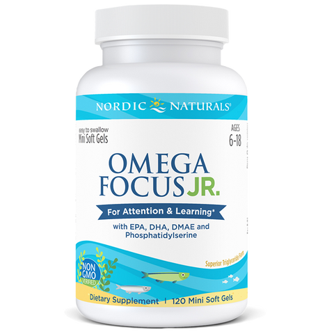 Nordic Naturals Omega Focus Jr 120 Softgels