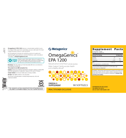 OmegaGenics® EPA 1200 by Metagenics