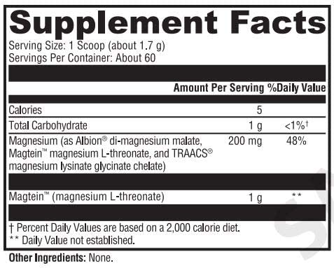 Magnesium L-Threonate Powder Unflavored by RetzlerRx™