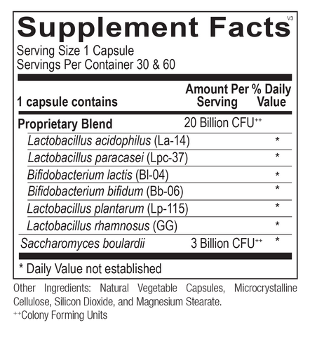 Synergy PRO-Biotic (20 Billion CFU) - 60 capsules by RetzlerRx™