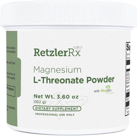 Magnesium L-Threonate Powder Unflavored by RetzlerRx™