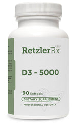 Vitamin D3 5000 IU 90 Softgels by RetzlerRx™