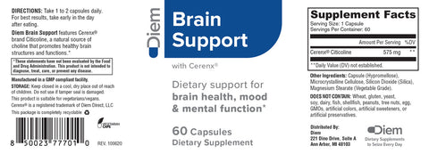 Brain Support  CerenX® Citocoline