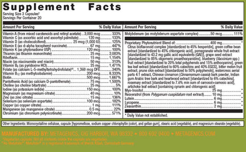 PhytoMulti® Capsules by Metagenics