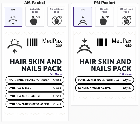 Hair, Skin and Nails Pack by RetzlerRx™