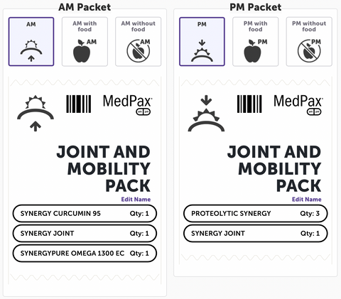 Joint and Mobility Pack by RetzlerRx™