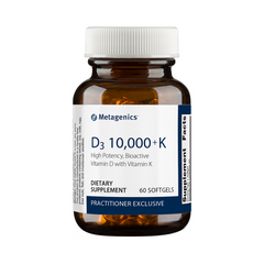 D3 10,000 + K2 60 Softgels by Metagenics®