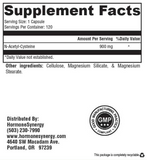 N-Acetyl Cysteine 900 mg.  NAC