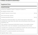 Optimized Curcumin with Neurophenol